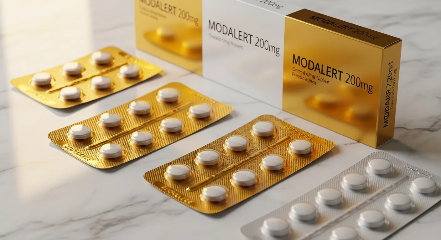 Genuine Modalert 200mg by Sun Pharma blister pack delivered fast across Australia